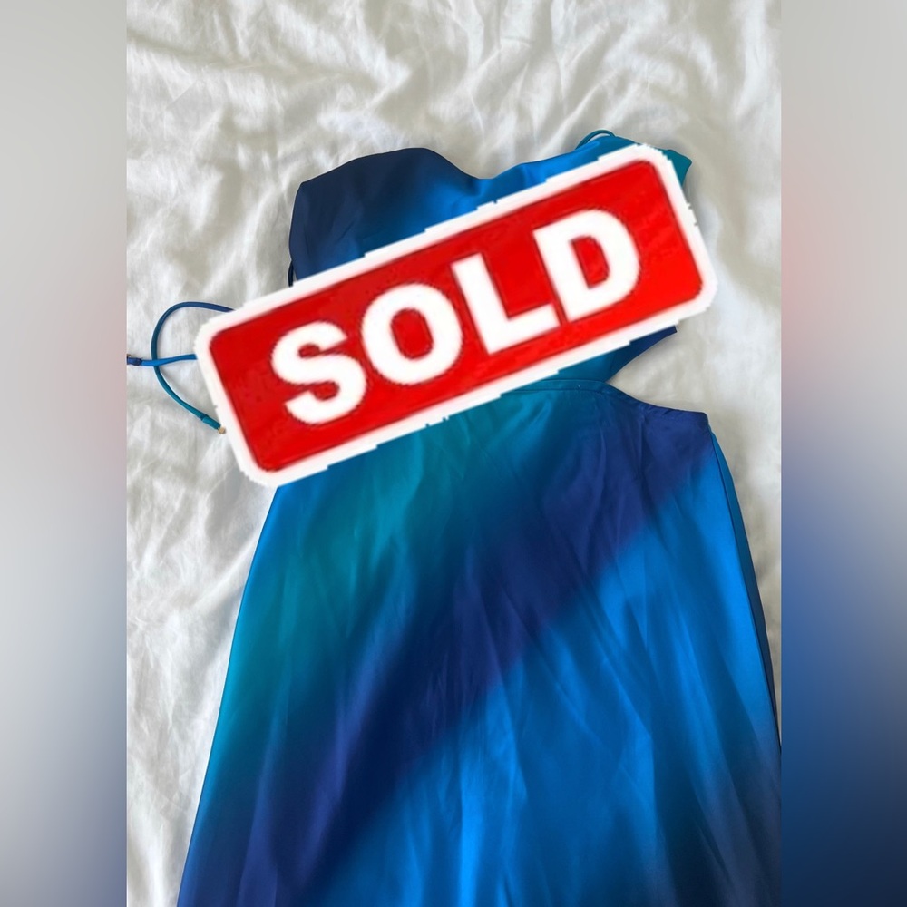 SOLD Beautiful mermaid ocean dress